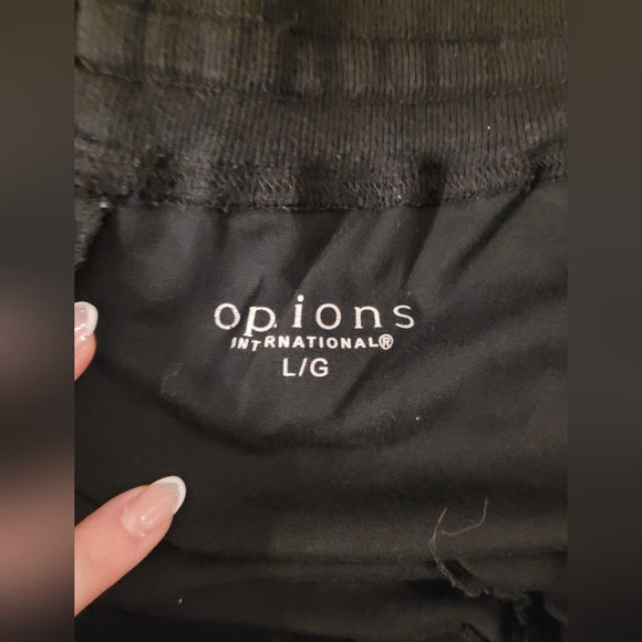 Scrubs Black top and Black pants size Large - Picture 3 of 4